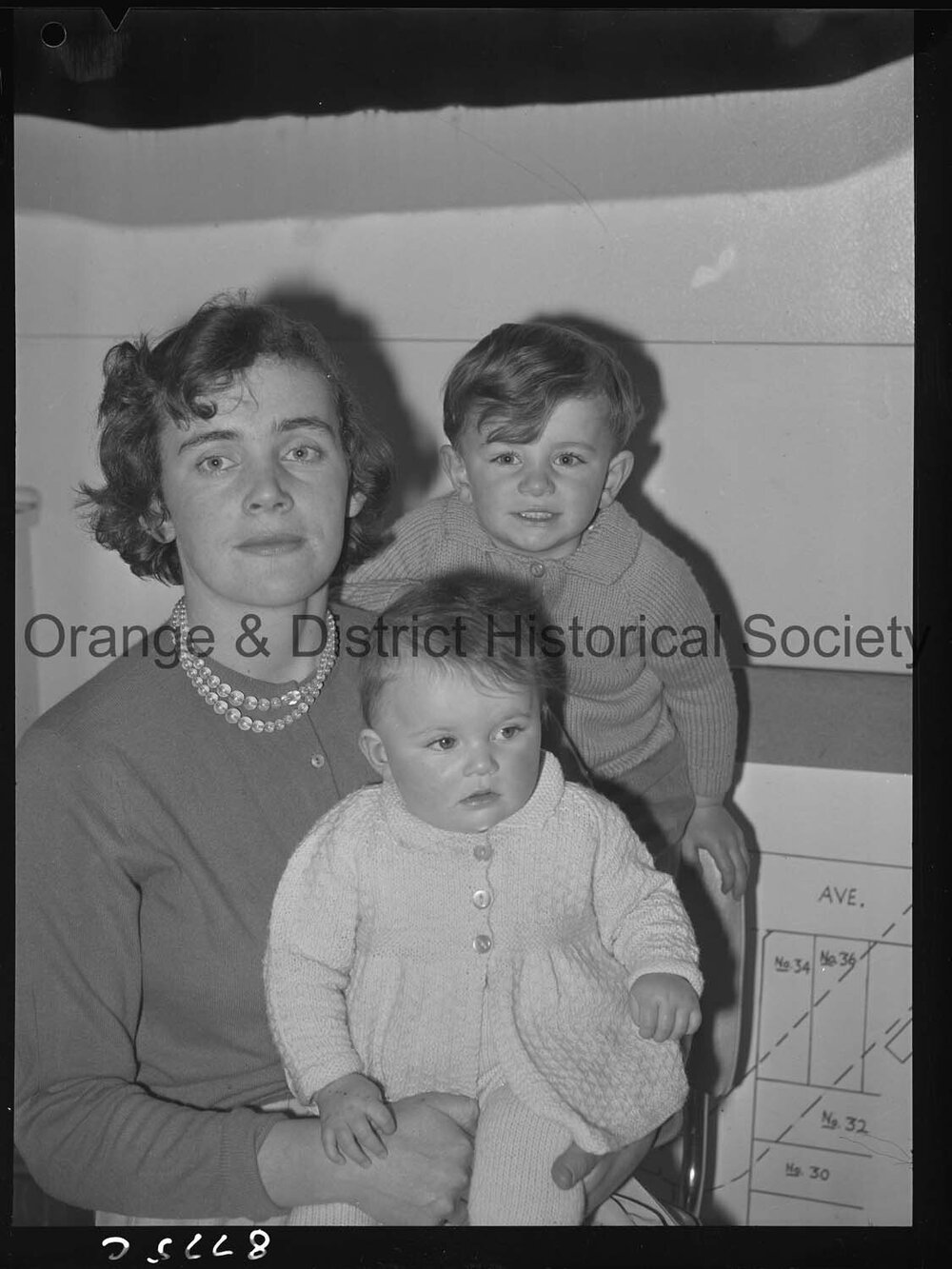 Passport photo Mrs Balliene and children