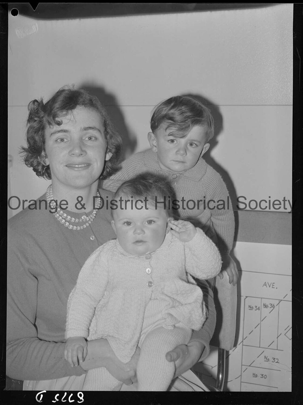 Passport photo Mrs Balliene and children