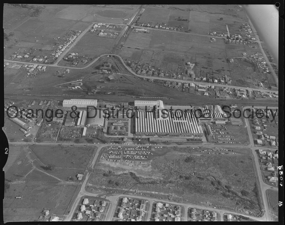 Aerial view of Email factory