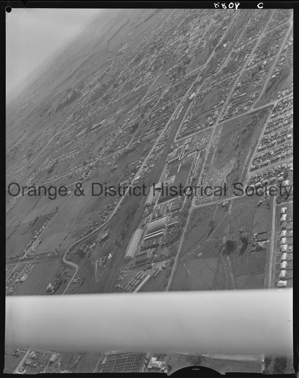 Aerial view of Email factory