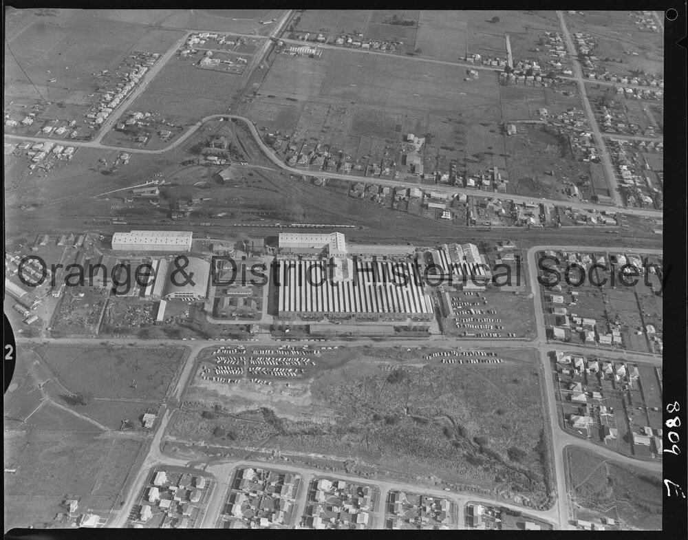 Aerial view of Email factory