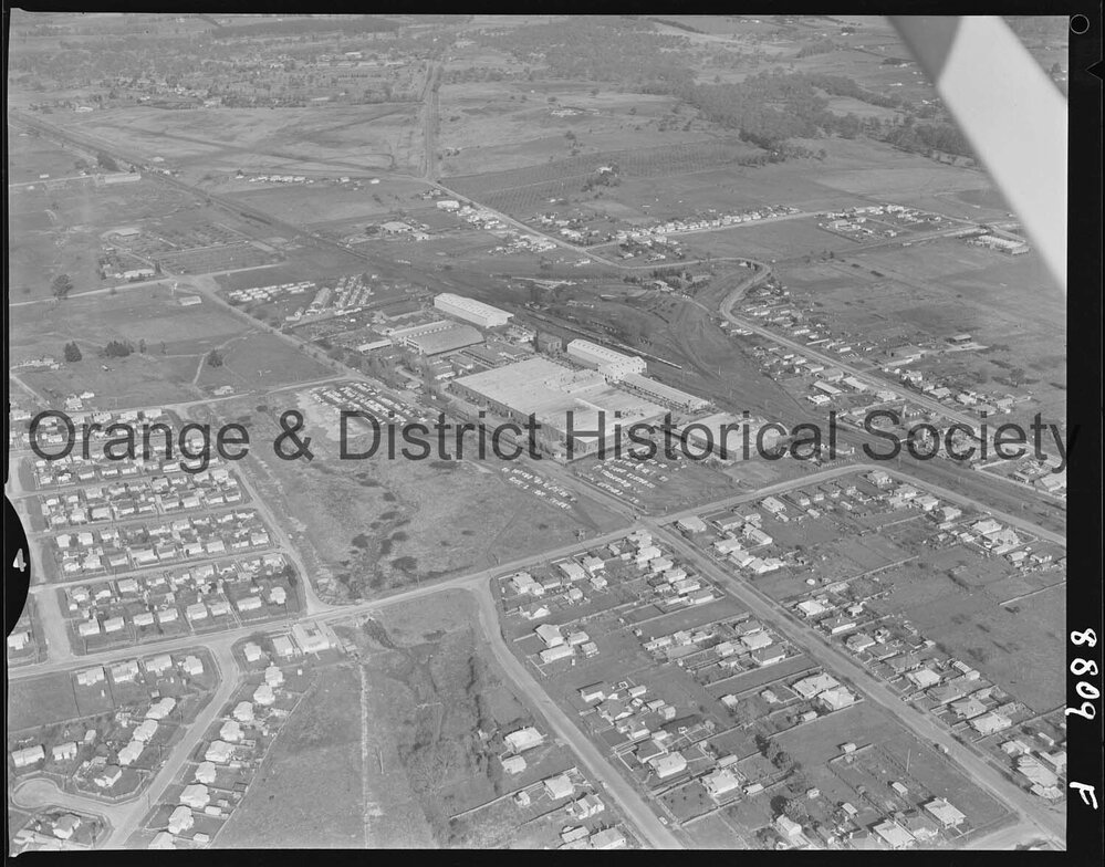Aerial view of Email factory