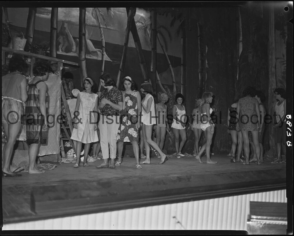 South Pacific rehearsal