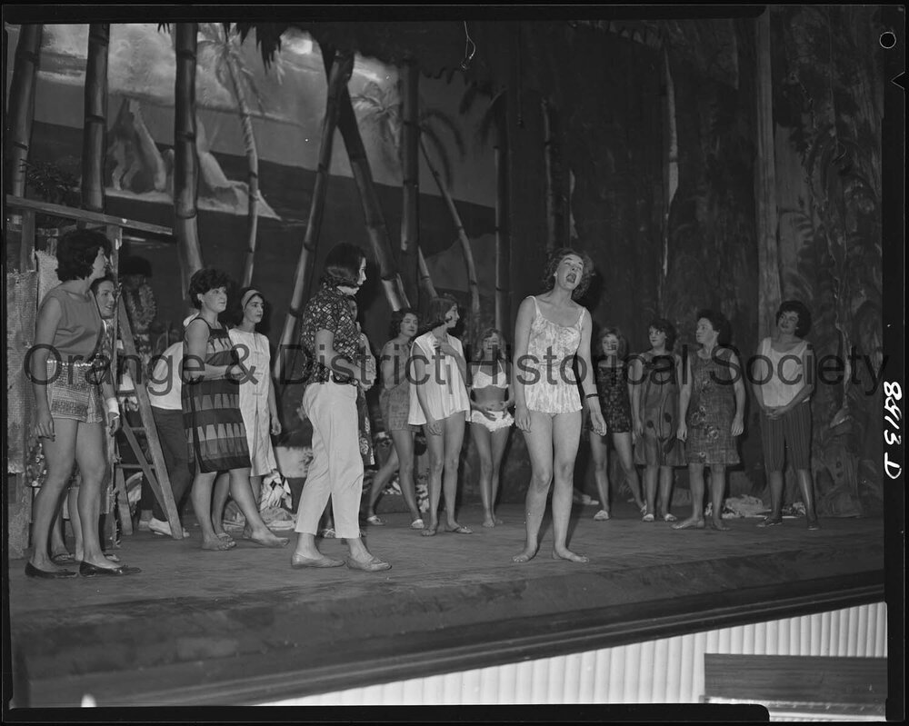 South Pacific rehearsal