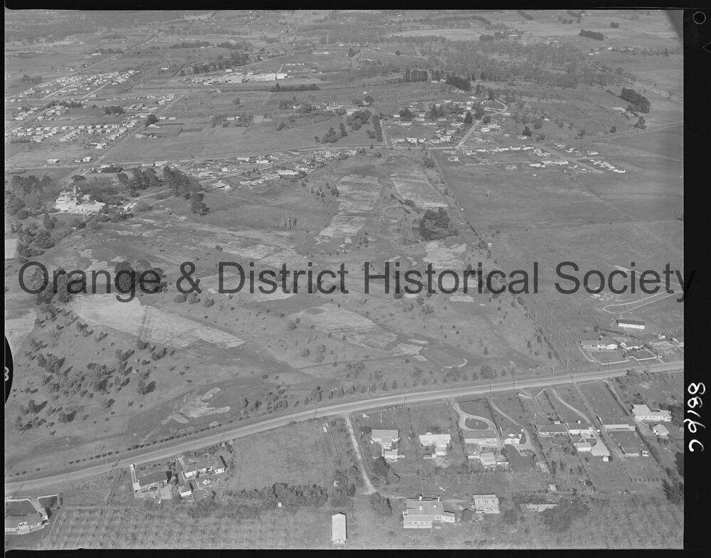 Aerial view of Orange