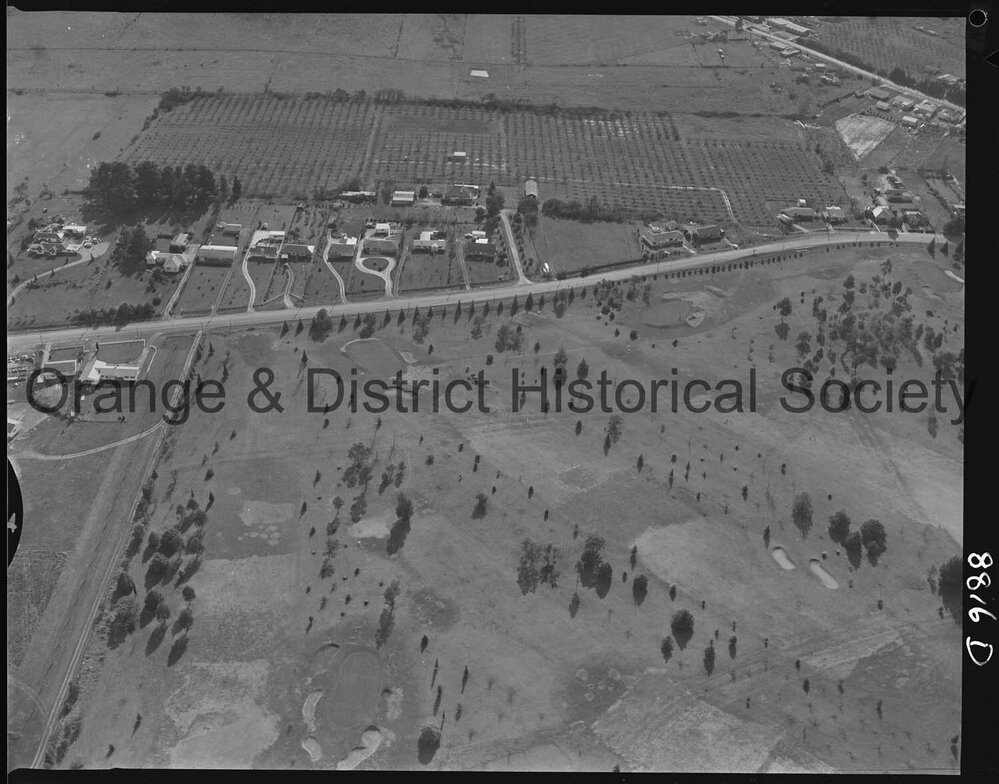 Aerial view of Orange