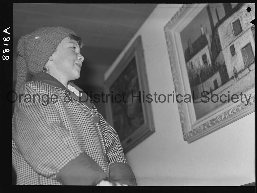 Art exhibition at library