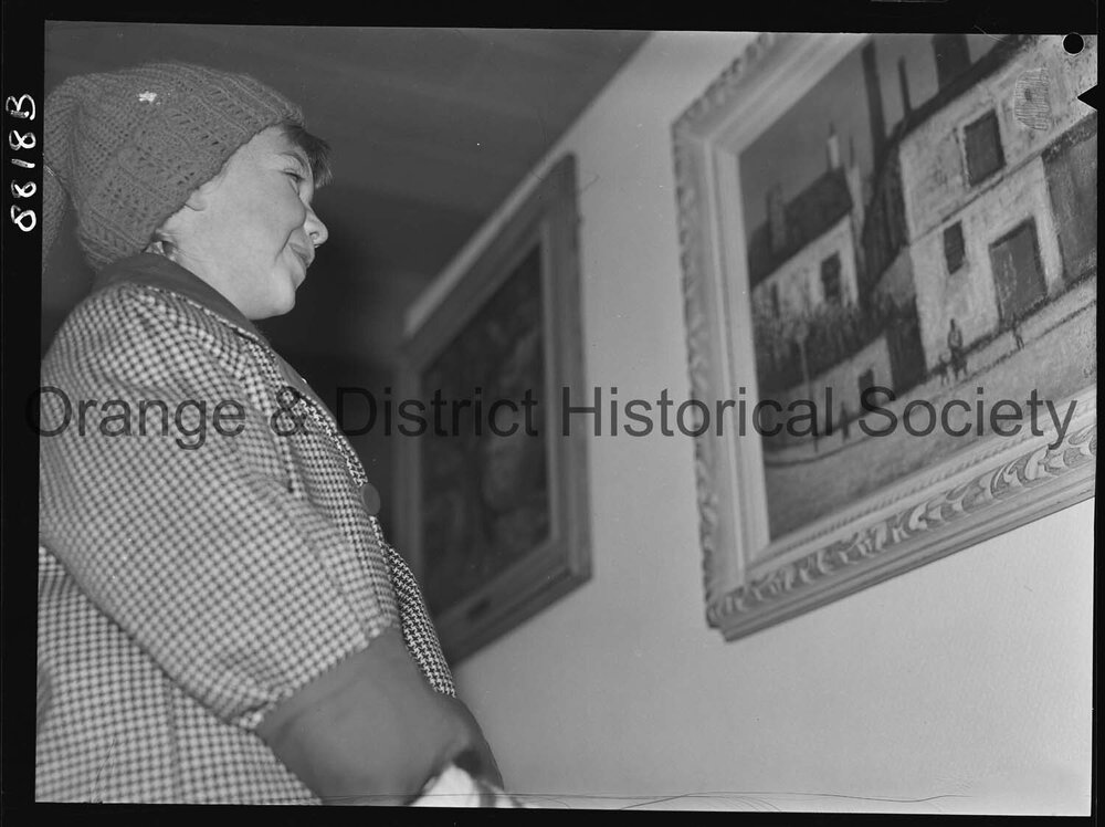 Art exhibition at library