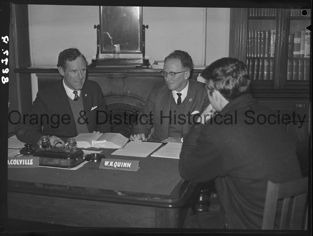 Taxation Department officials at Orange Court House