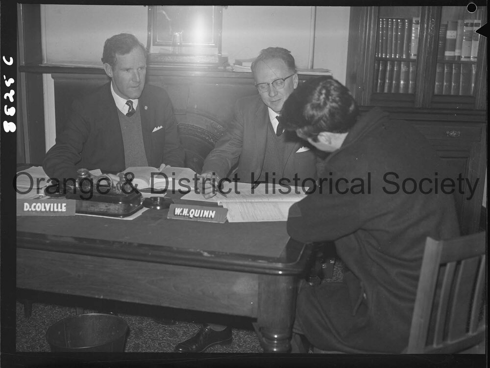 Taxation Department officials at Orange Court House