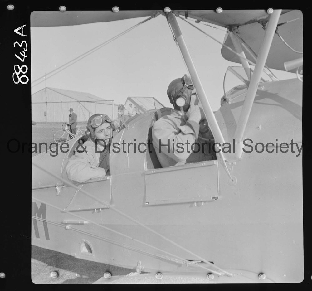 Tiger Moth in Orange
