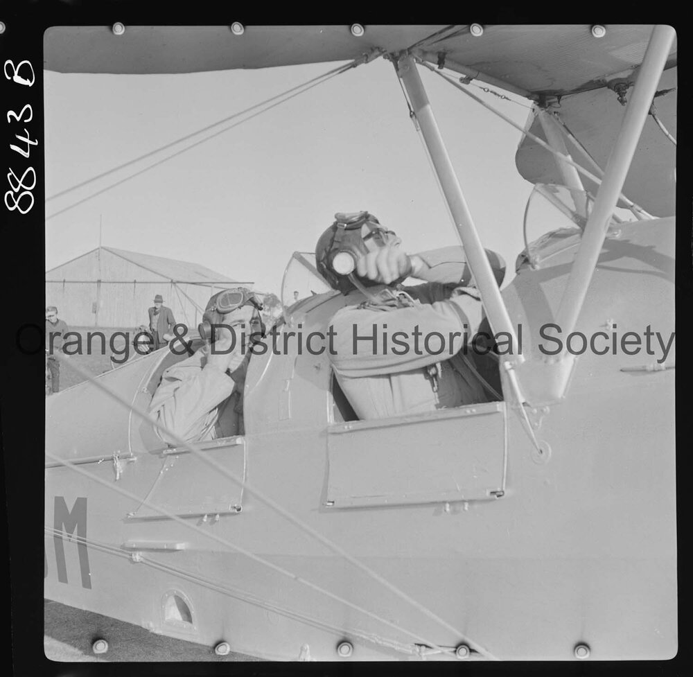 Tiger Moth in Orange