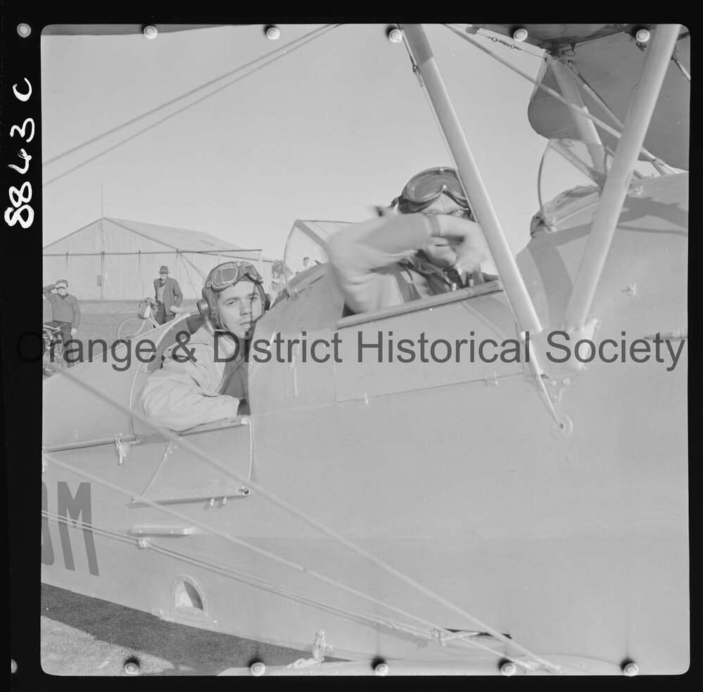 Tiger Moth in Orange