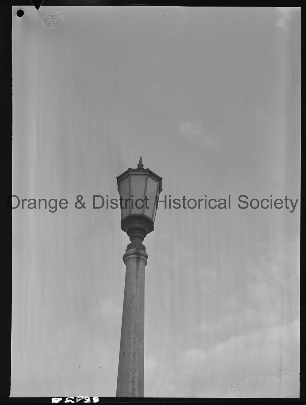 Lamp post at Orange Station