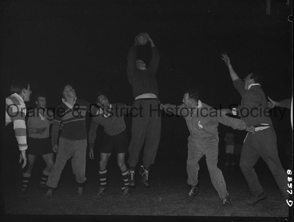 Emus rugby union team training