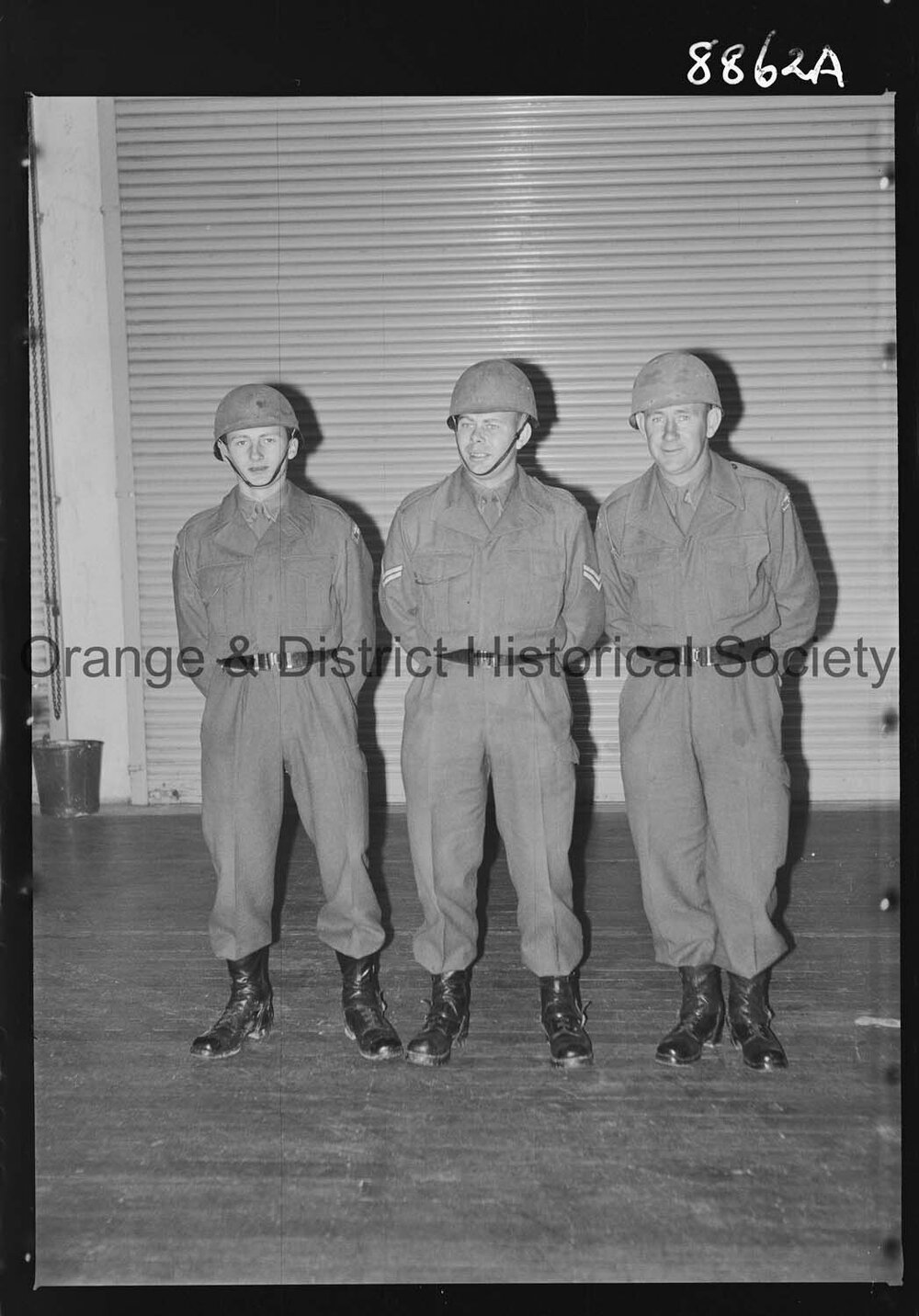 Troops at Romani Barracks