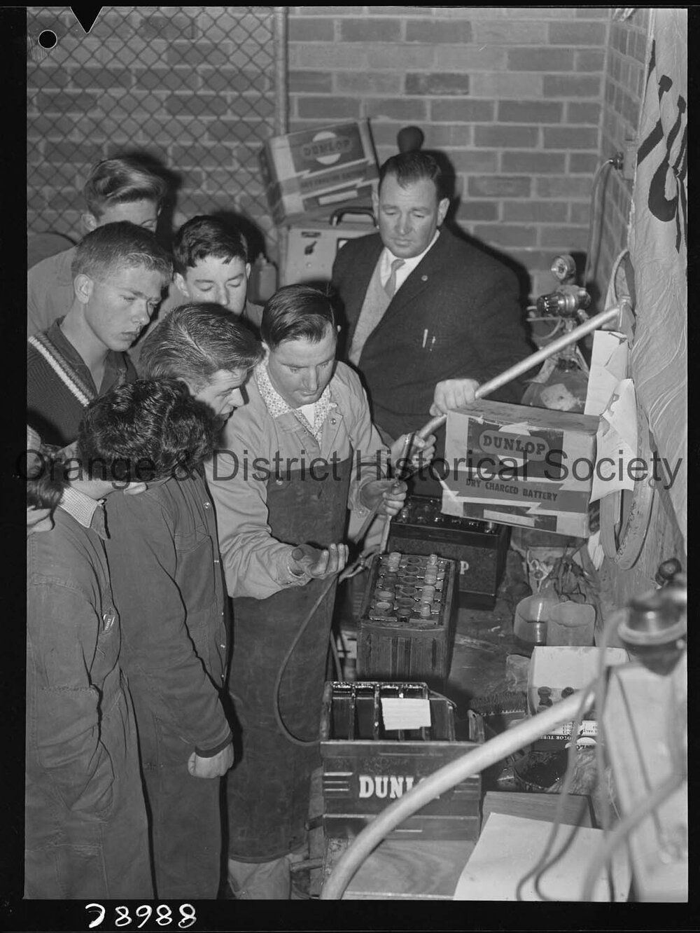 National Tyres battery repair demonstration