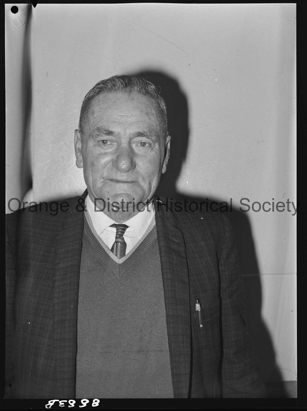 Passport photo Mr Hughes of OPR