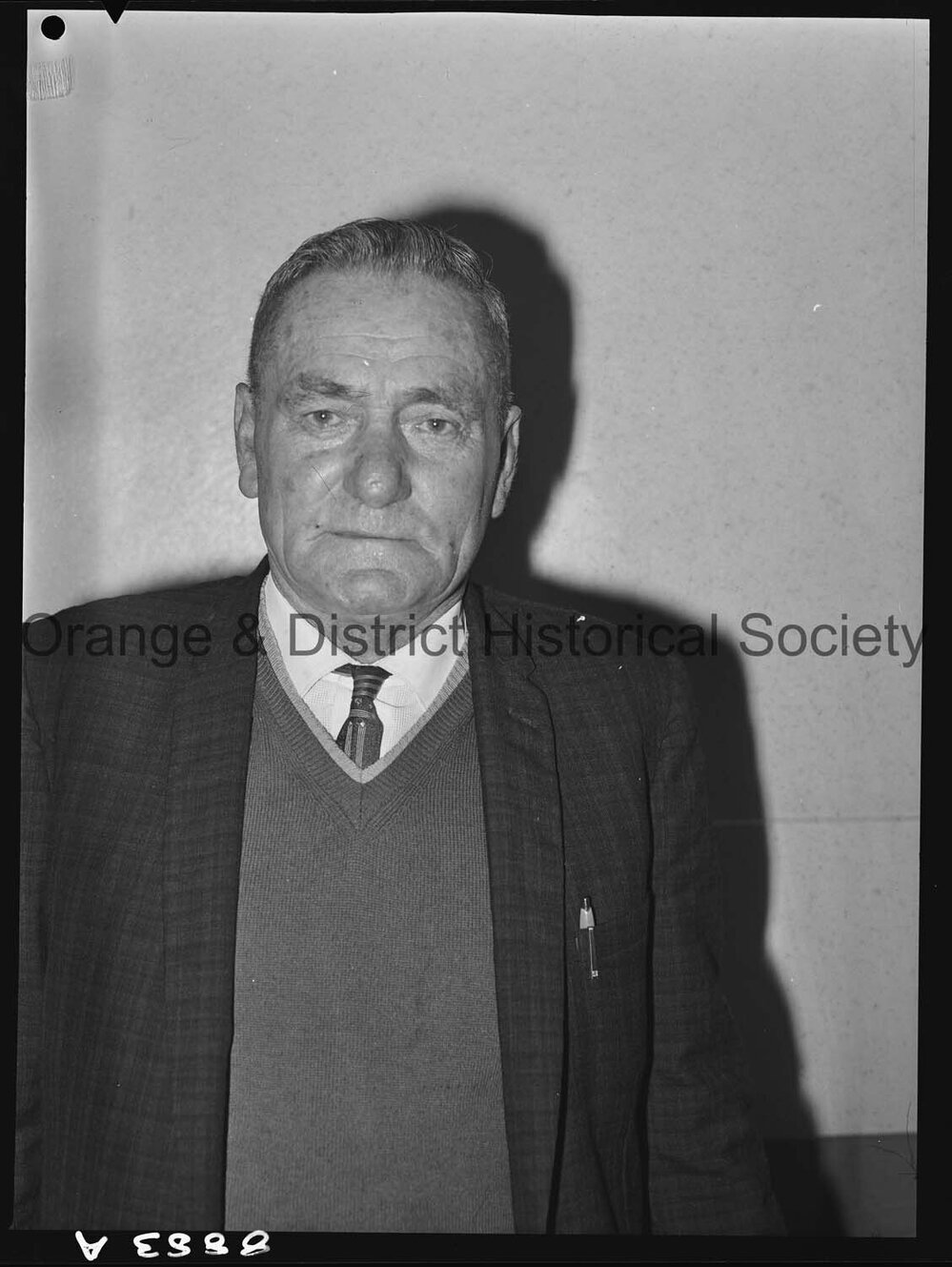 Passport photo Mr Hughes of OPR