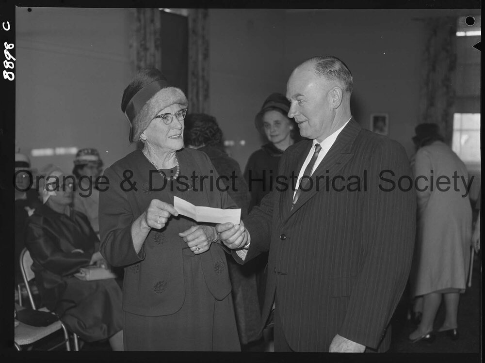 Donation to Orange Base Hospital