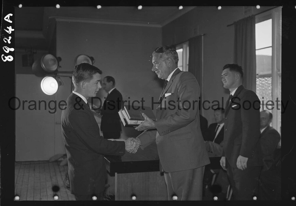 Email prize-giving