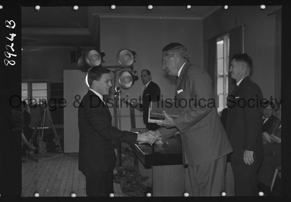 Apprentice prizegiving at Email