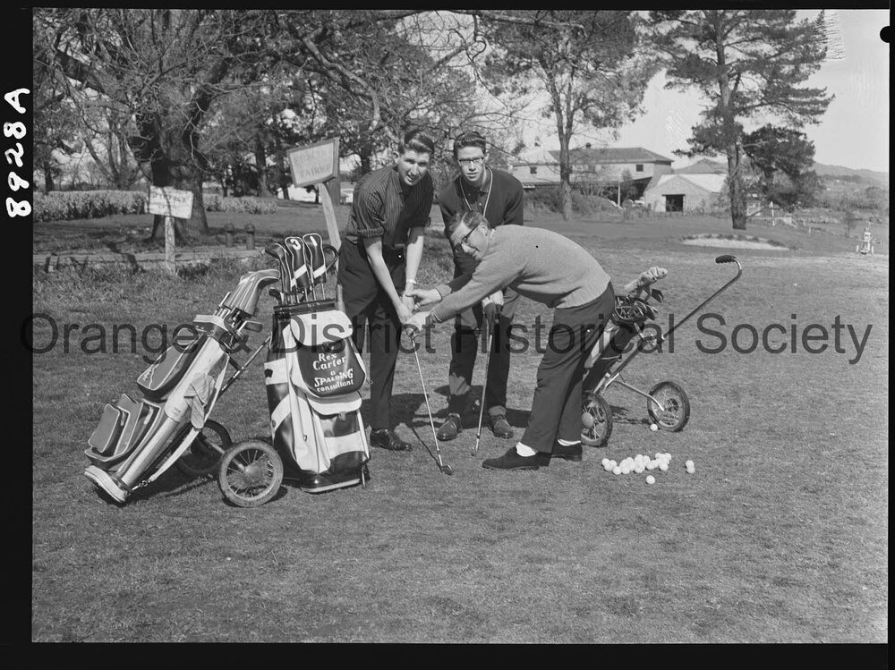 Golf lessons for Kiwis by Orange professional Rex Carter