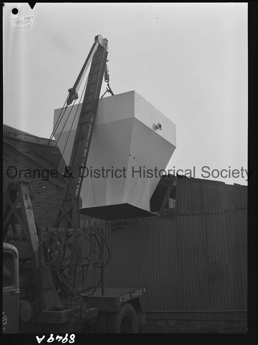 New machinery at Mayfield's