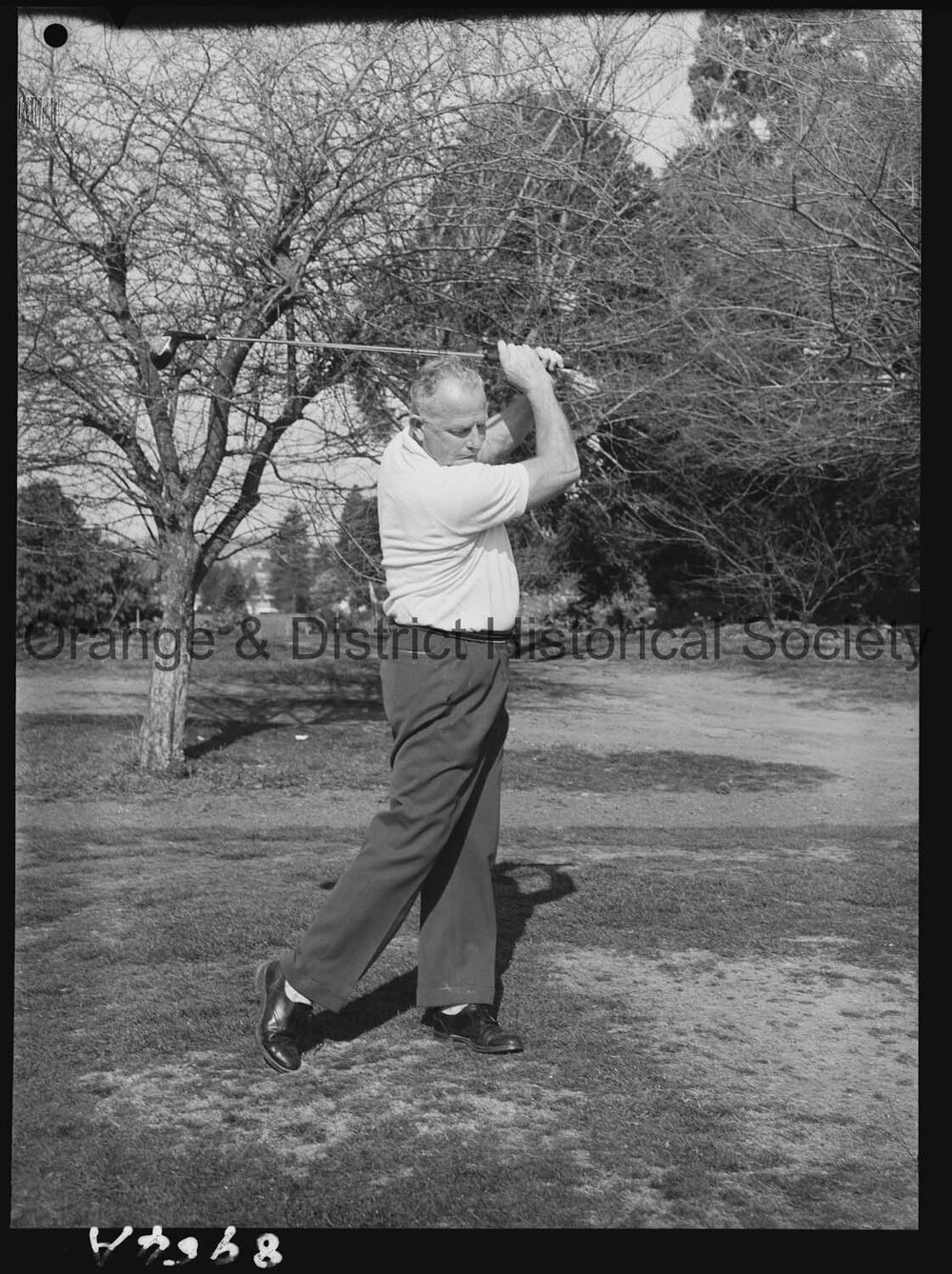 Mr Bill Fowler member of Orange club Golf team to play NSW squad