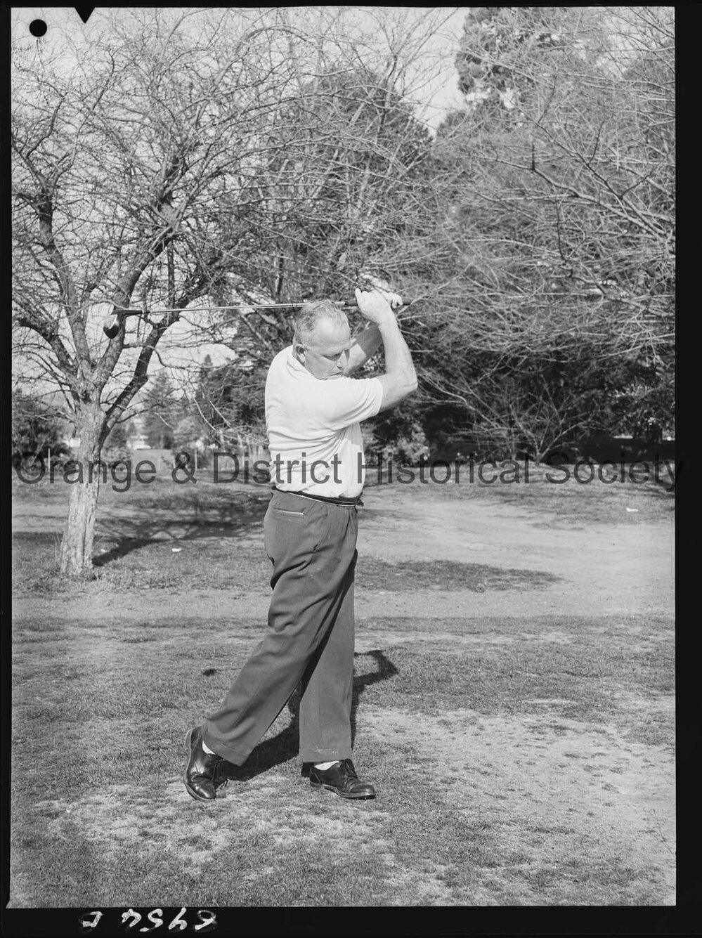 Mr Bill Fowler member of Orange club Golf team to play NSW squad