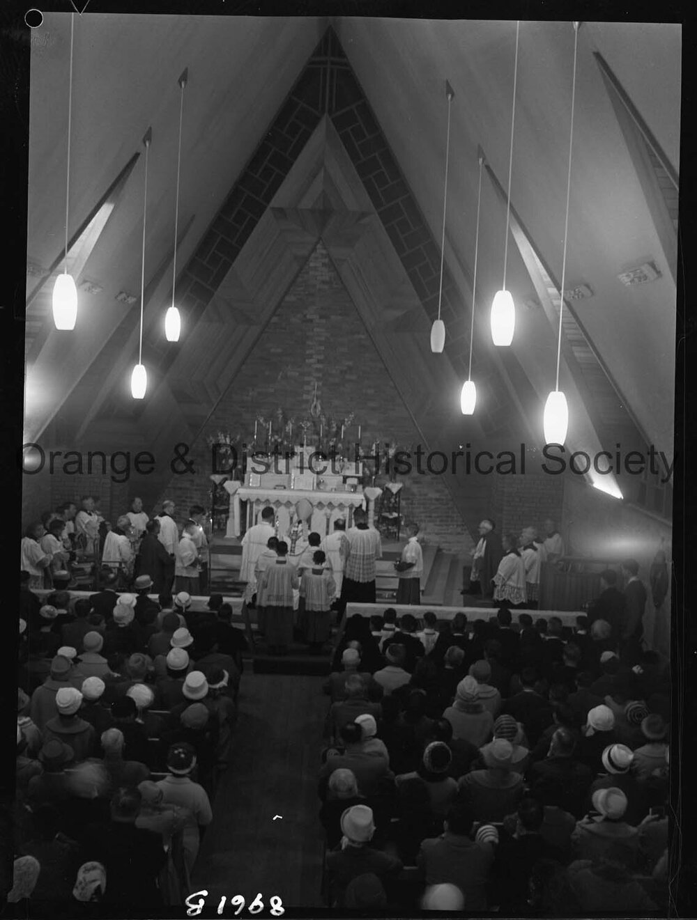 Opening of Holy Family Church, Glenroi