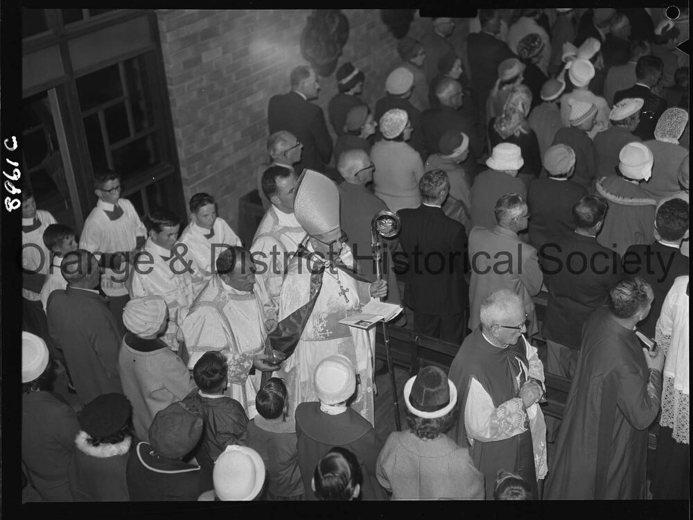 Opening of Holy Family Church, Glenroi