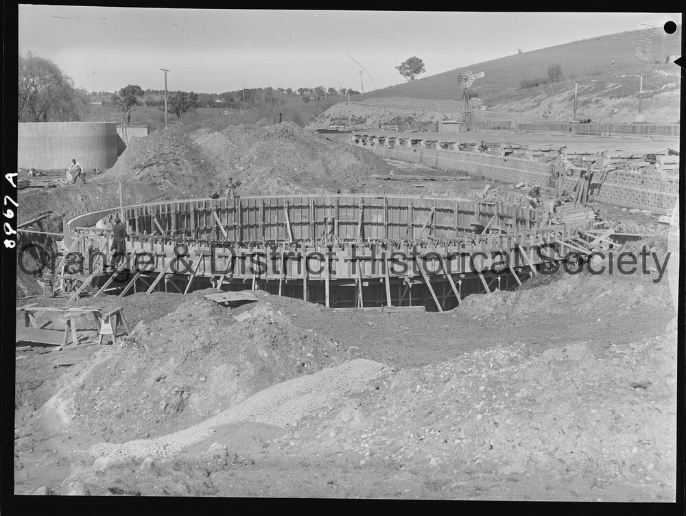 Sewage treatment works