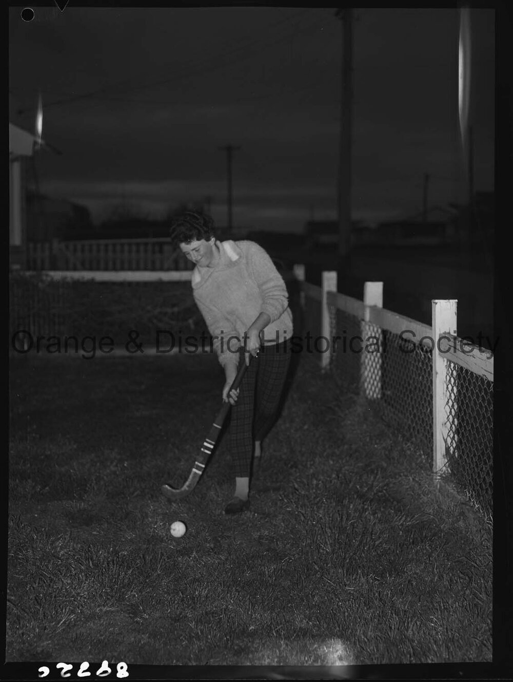Gail Pringle, captain of Marathon's hockey team