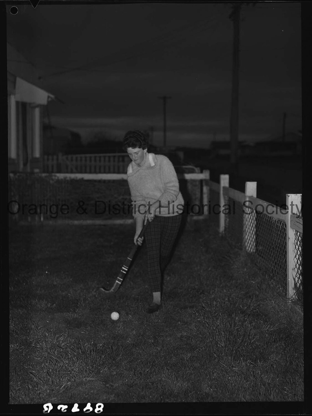 Gail Pringle, captain of Marathon's hockey team