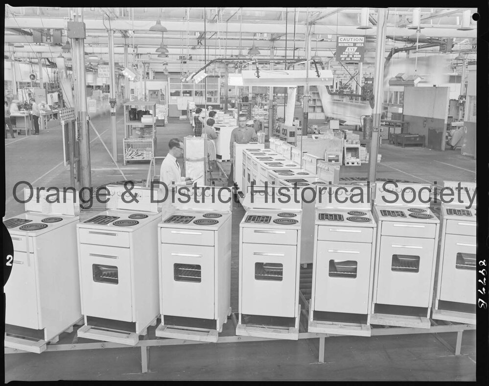 Email stoves production line
