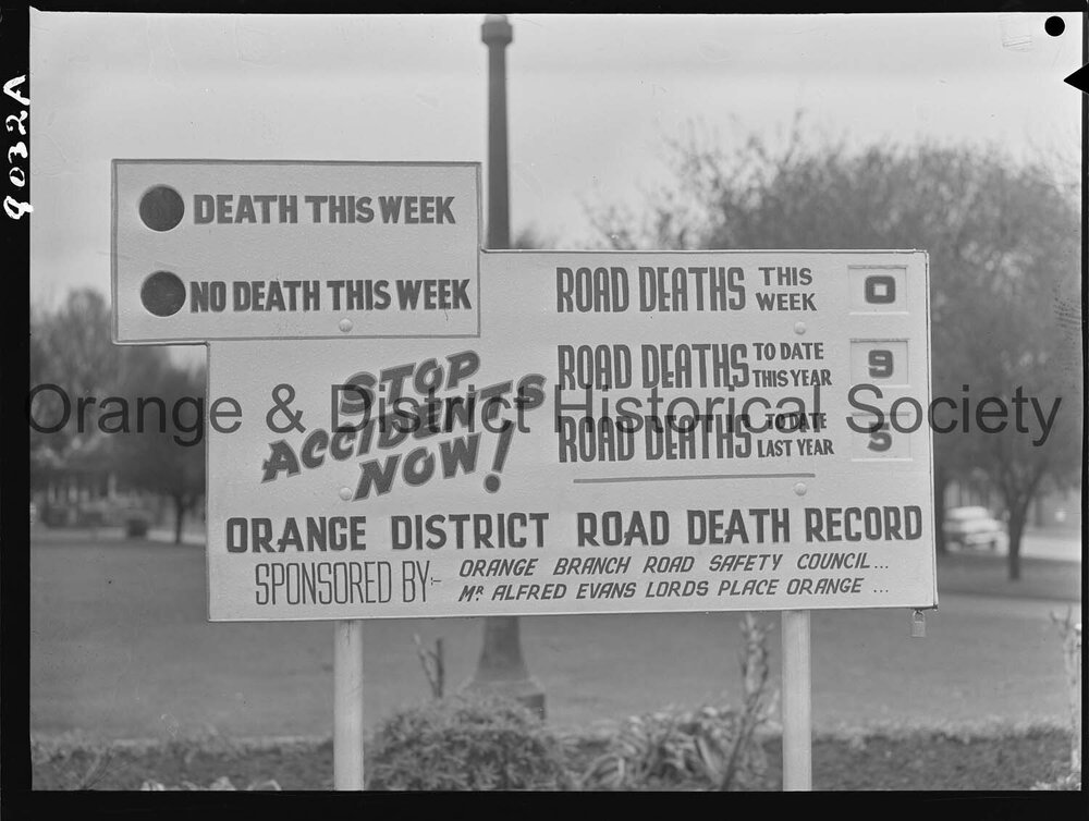 Road death chart