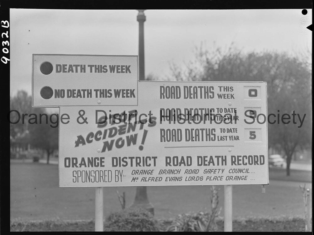 Road death chart