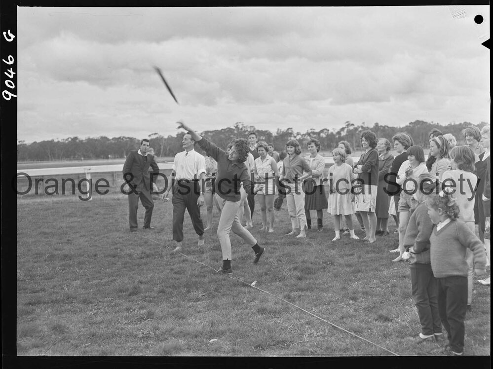 Railway picnic at Orange racecourse