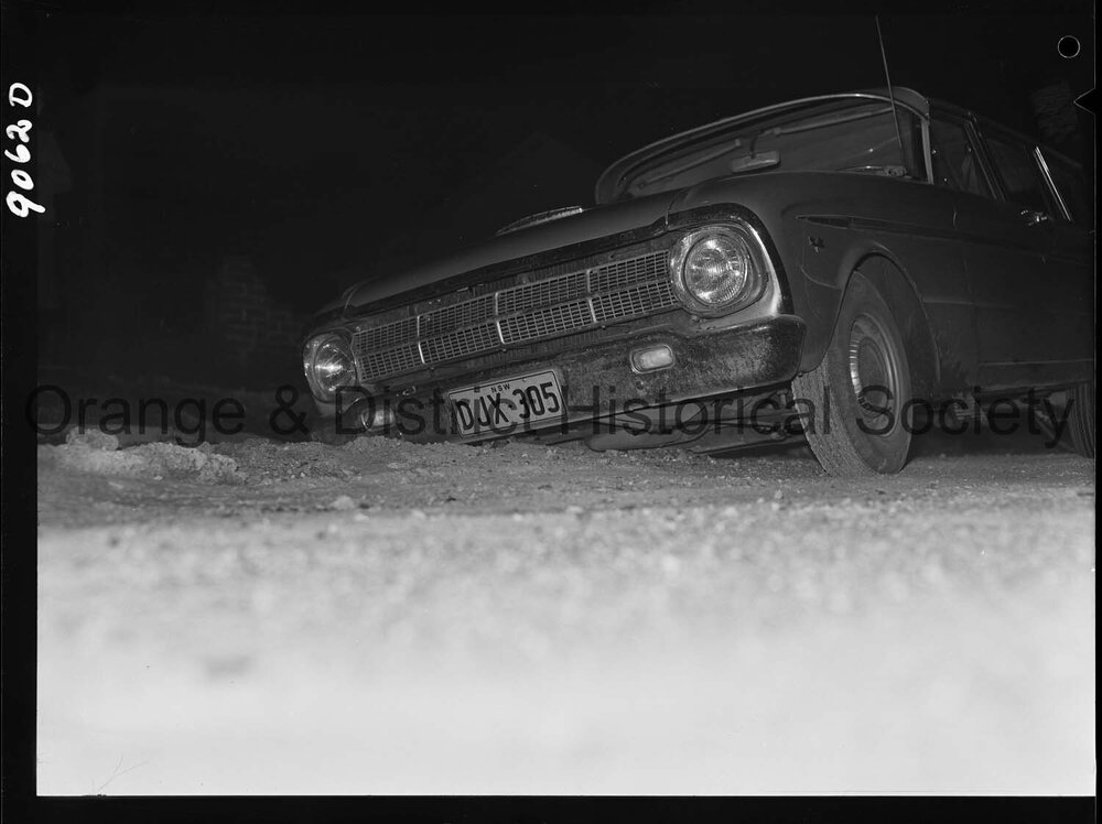 Bogged car
