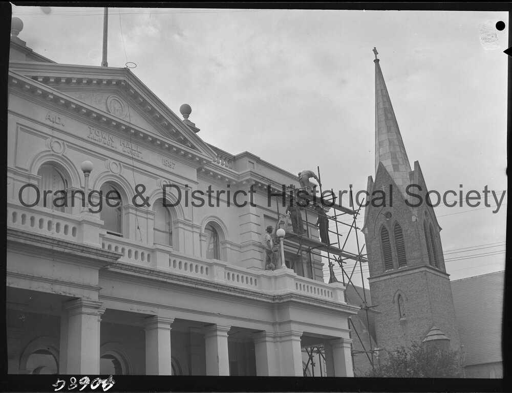 Town Hall facelift