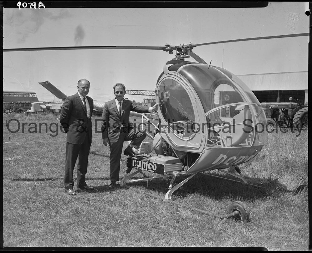 Namco helicopter demonstration