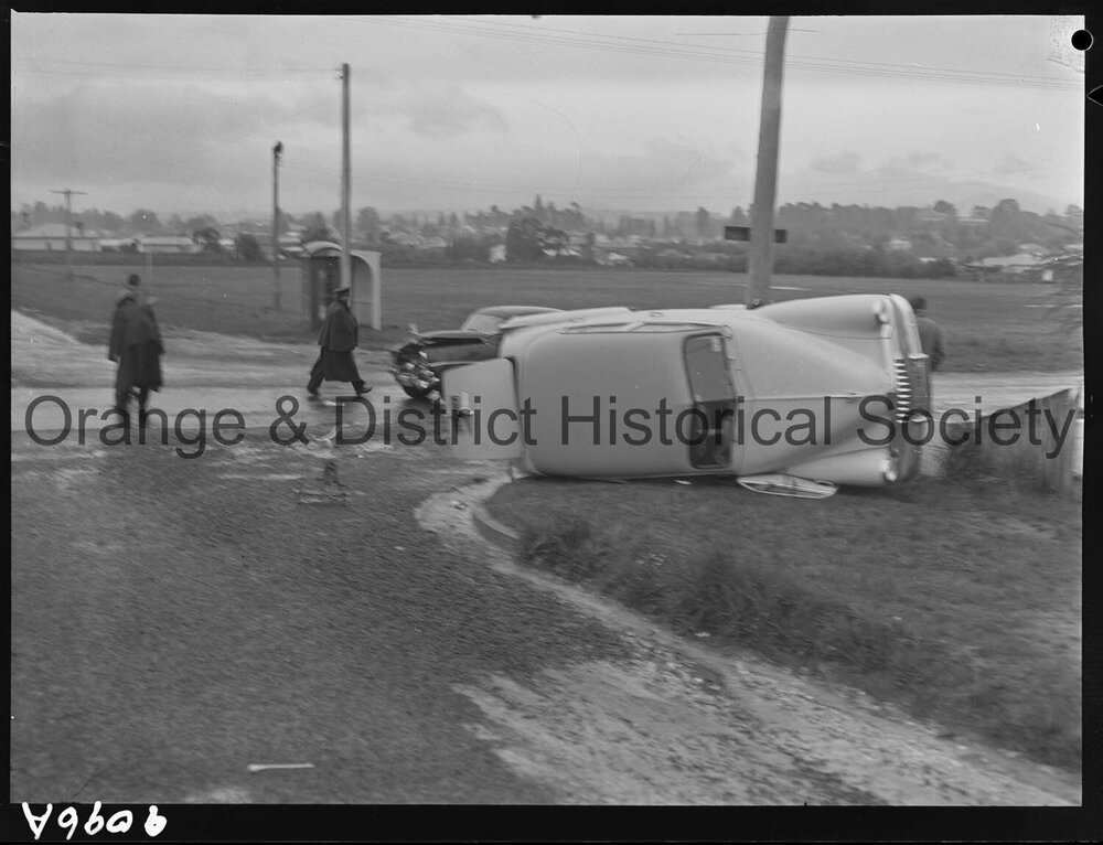 Two-car accident