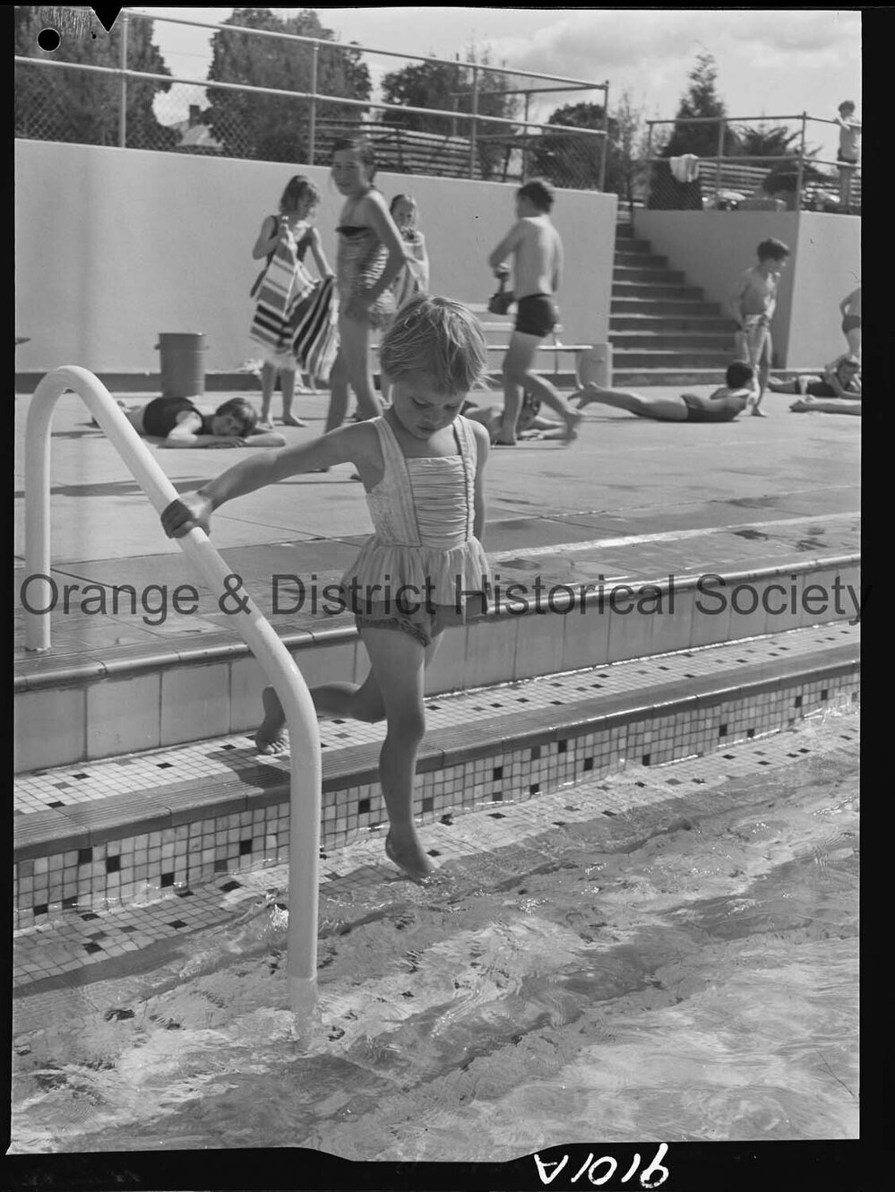 Opening of pool for summer