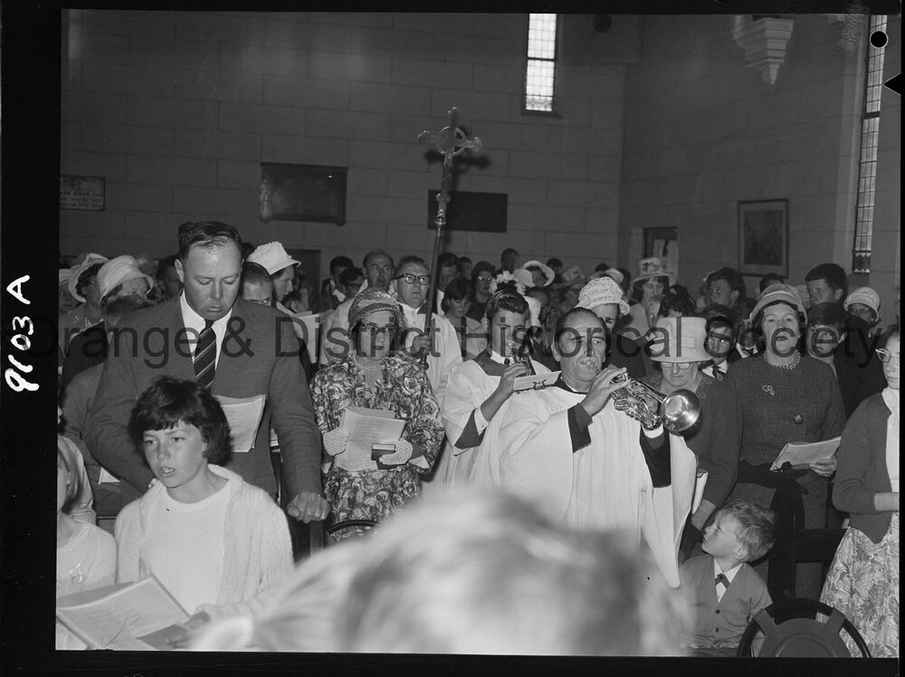 Molong Church of England service