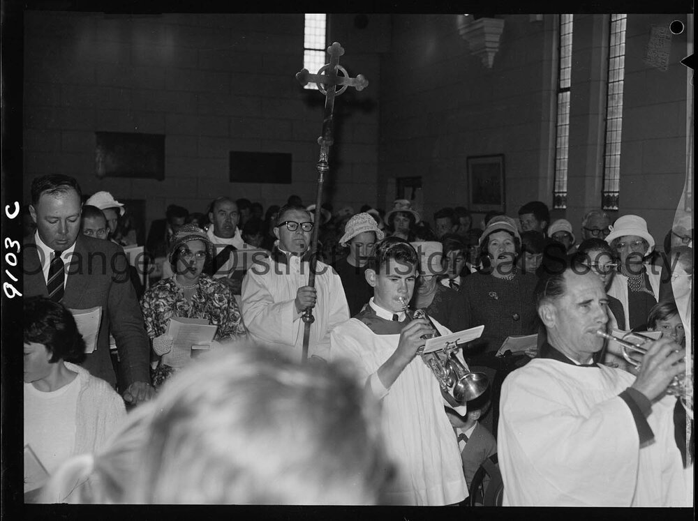 Molong Church of England service