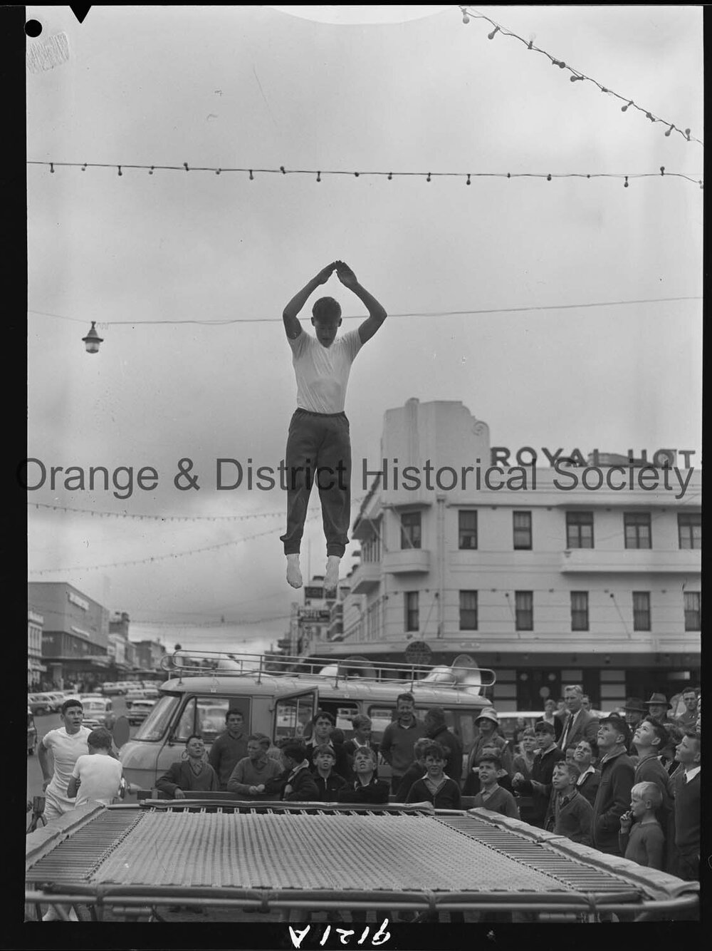 Trampoline display