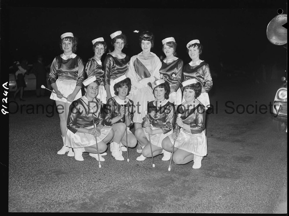 Cherry Blossom marching girls