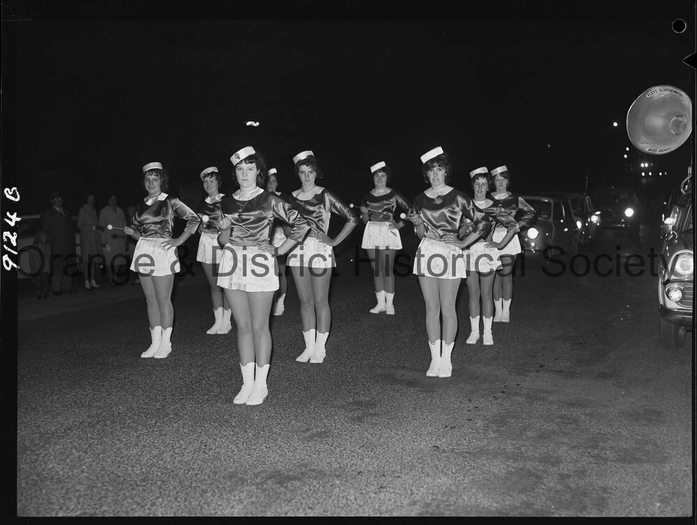 Cherry Blossom marching girls