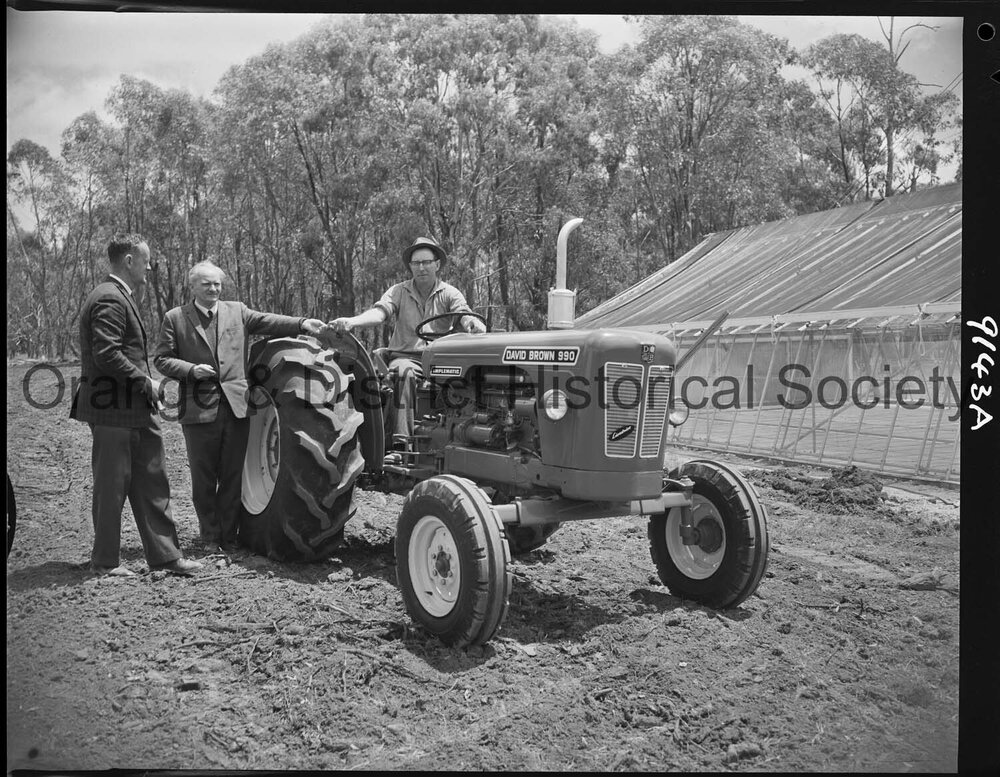 New tractor for Research Station